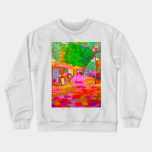 Welcome To The Candy Shop Artwork Crewneck Sweatshirt